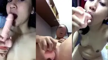 Bokep Jilbab Wawa Indo Colok Dildo Gede Sampai Squirting Banjir, Paling Dicari Komunitas Hijab poster