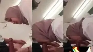 Karyawan Hijab Main Belakang Pas Jam Kerja poster
